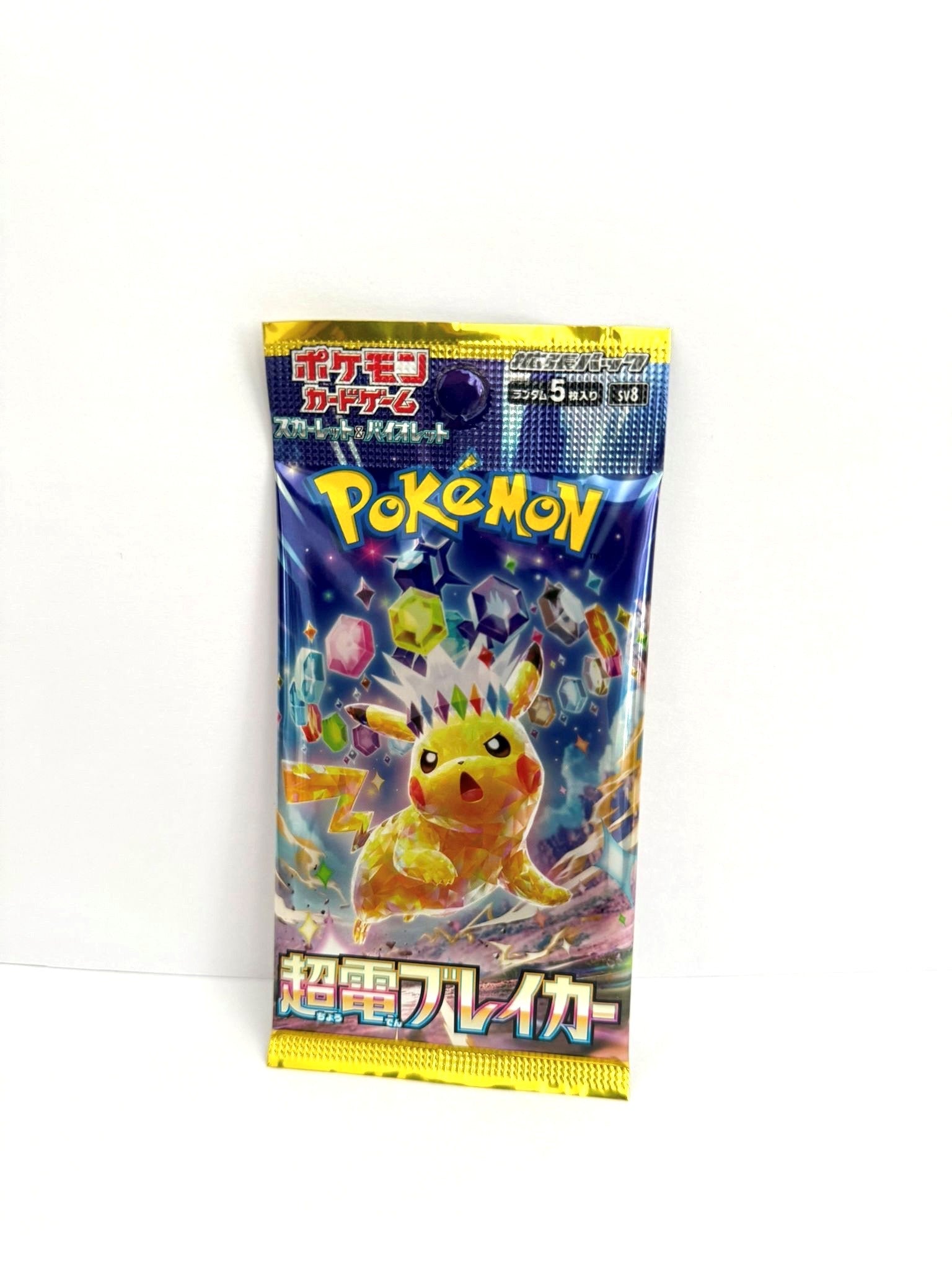 Pokemon TCG Super Electric Breaker SV8 (Single Pack, Japanese Version)