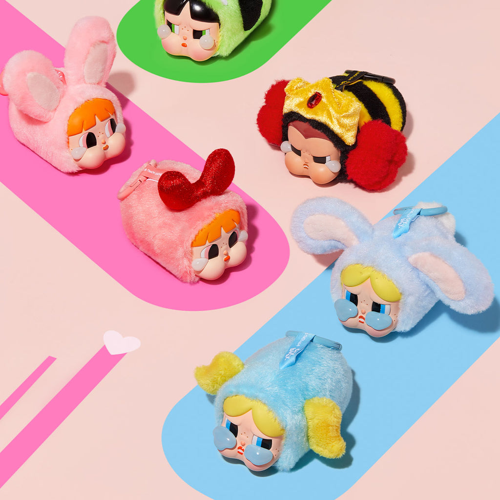 CRYBABY × Powerpuff Girls Series-Vinyl Face Plush Blind Box (Single Box)